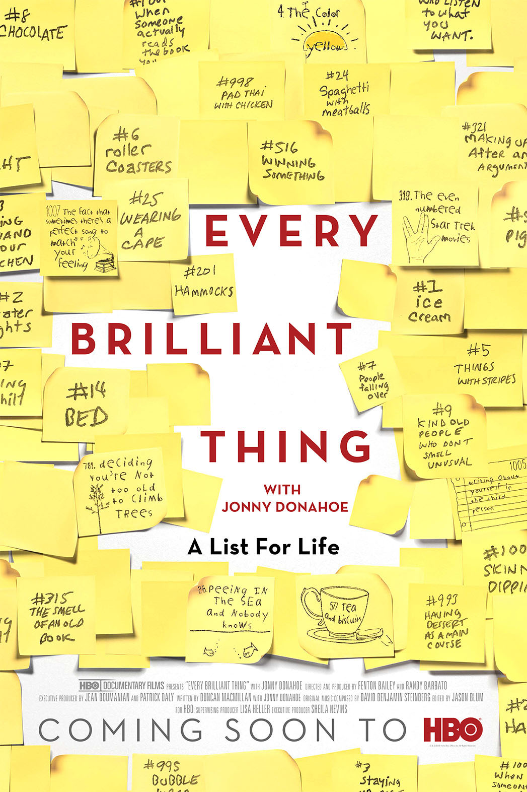 Every Brilliant Thing Cover